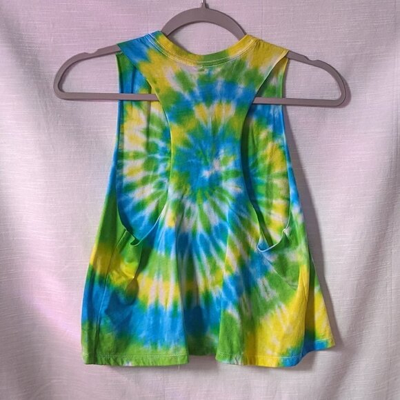 Wildflower Hand-dyed Crop Tank (Hand-dyed) - Picture 4 of 4